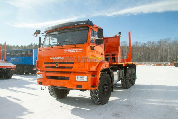 Лесовоз УСТ 5453 Камаз 43118