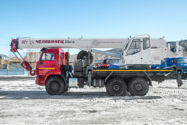 Автокран КС 55733-32-33 "Челябинец" КАМАЗ 43118-50