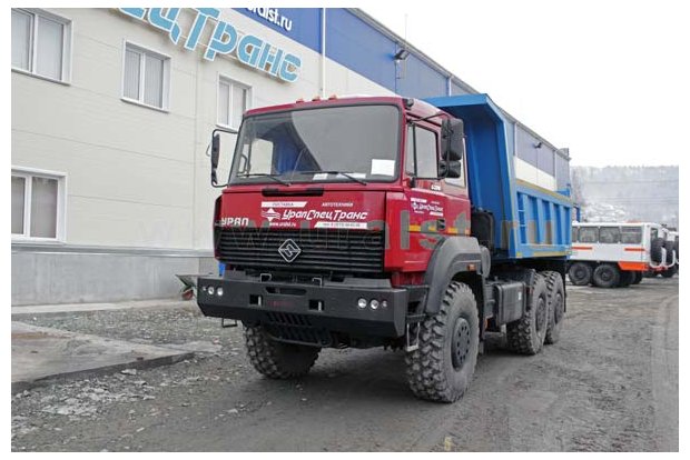 Самосвал Урал 6370 (бескапотный)