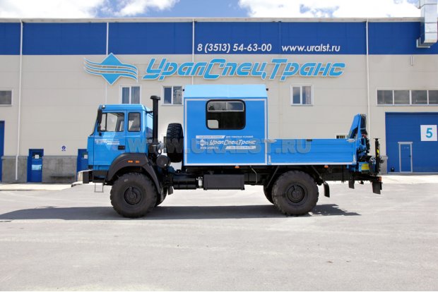 ГПА 6+2 откр. с КМУ ИМ-55 УСТ 5453 Урал 43206-4151-79