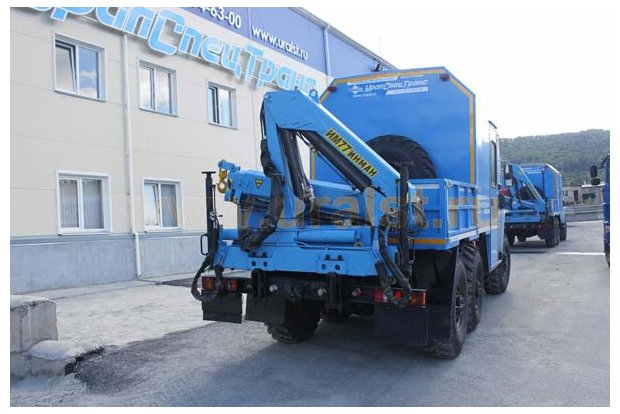 ГПА с КМУ ИМ-77 УСТ 5453 Урал 4320-1151-61
