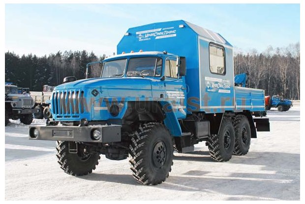 ГПА с КМУ ИМ-25 УСТ 5453 Урал 4320Е5