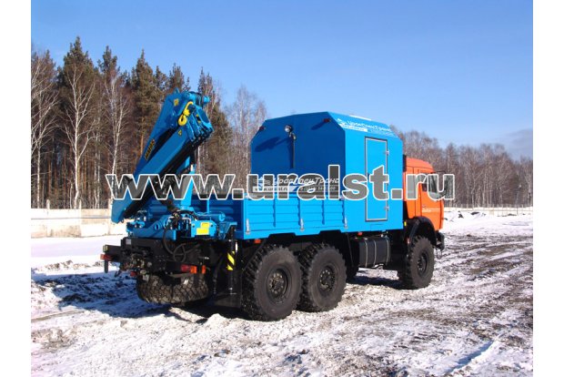 ТБМ с КМУ ИМ-95 УСТ 5453 Камаз 43118