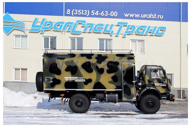 Автомобиль для охоты УСТ 5453 Камаз 43502