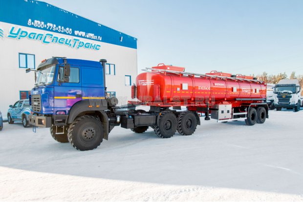 Полуприцеп цистерна ППЦ 30П-24-3 УСТ 9465 рамная