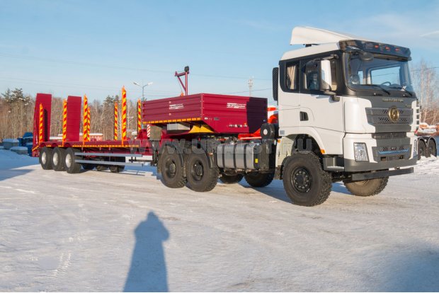  Автопоезд Седельный Тягач SHACMAN (ШАКМАН) SX42586V385 + ППТ 45-31-11КУ BPW УСТ 9465