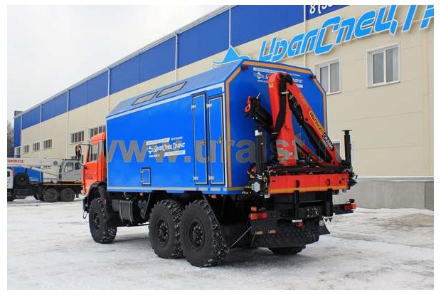 МРМ с КМУ PK-8500А УСТ 5453 Камаз 43118