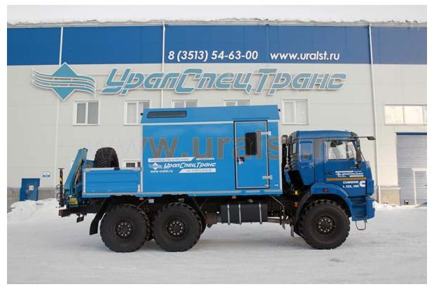 МРМ с КМУ ИМ-25 УСТ 5453 Камаз 43118-RR