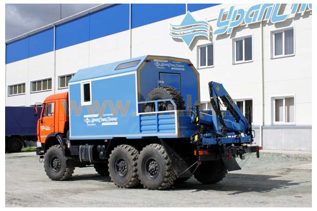 МРМ с КМУ ИМ-25 УСТ 5453 Камаз 43118-RR