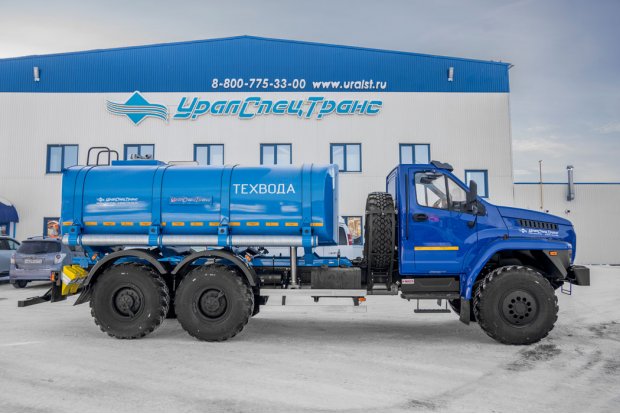 Автоцистерна для технической воды АЦВ-10Т УСТ 5453 Урал NEXT 4320-72