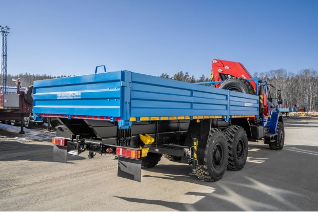 Автомобиль бортовой с КМУ ИМ-320 УСТ 5453 Урал NEXT 4320-72