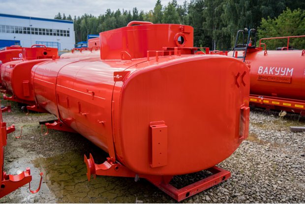 Цистерна с надрамником АТЗ 12Б Камаз, Урал, FAW, SHACMAN