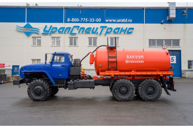 Автоцистерна вакуумная МВ-6Т Урал 5557-1112-60