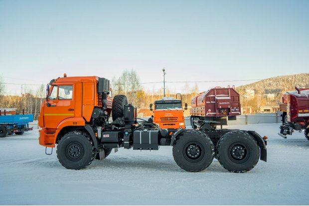 Седельный тягач УСТ 5453 Камаз 43118 сп.м., доработка ДОПОГ, гидрофикация