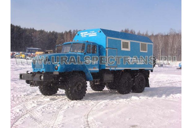 ПАРМ УСТ 5453 Урал 4320-1151-61 с лебедкой