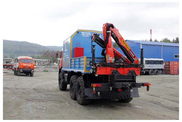АНРВ с КМУ PK-8500А УСТ Камаз 43118