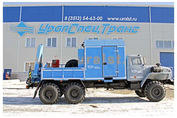 АНРВ с КМУ ИМ-55 УСТ Урал 4320-1951-60