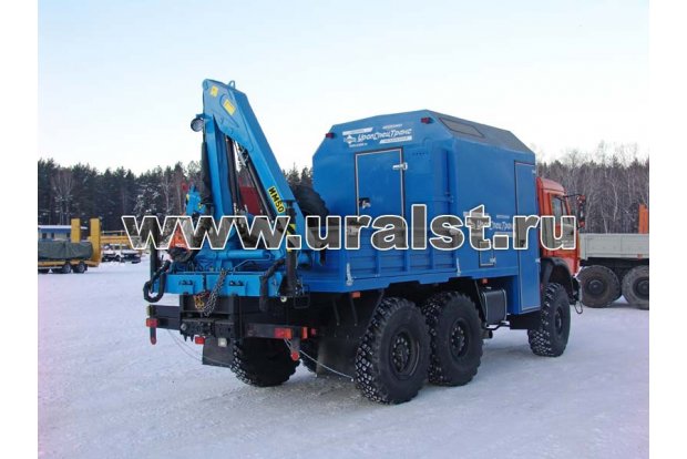 АРОК с КМУ ИМ-55 УСТ Камаз 5350-66(D5)