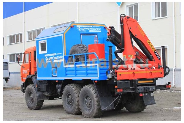 АРОК с КМУ PK-15500А УСТ Камаз 43118