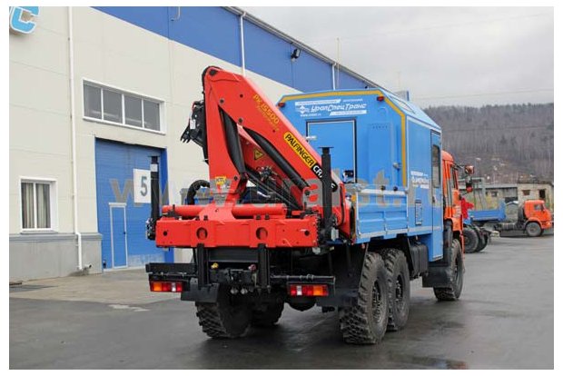 АРОК с КМУ РК-15500А УСТ 5453 Камаз 43118-RR