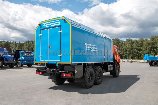 Маслостанция УСТ-5453 на шасси Камаз 43118-46