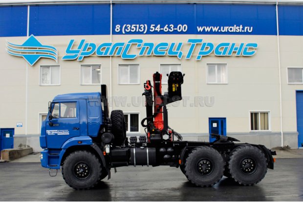 Седельный тягач с КМУ PK-15500А УСТ 5453 Камаз 53504 (44108)