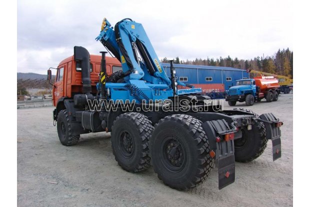 Седельный тягач с КМУ ИМ-180 УСТ 5453 Камаз 53504-46 (44108)