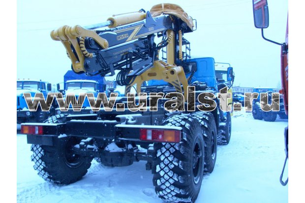 Седельный тягач с ГМ ОМТЛ-97 (ПЛ-97) УСТ 5453 Урал 5557-60Е5