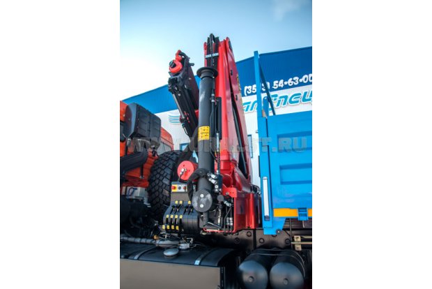 Бортовой с КМУ PK-23500А УСТ 5453 Камаз 43118 для перевозки ВВ