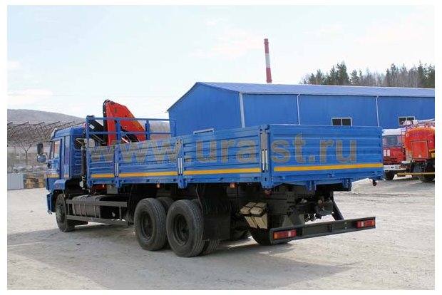 Бортовой с КМУ PK-15500А УСТ 5453 Камаз 65117