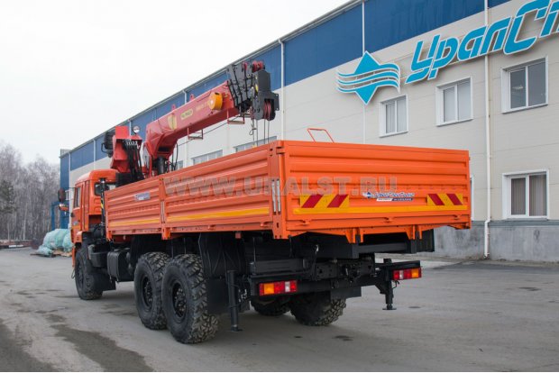 Автомобиль бортовой Камаз 43118-46 с КМУ ИТ-180