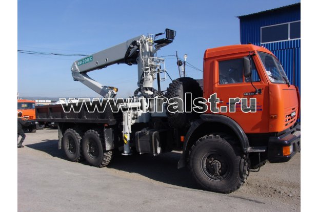 Бортовой с КМУ ИФ-300С Камаз 43118