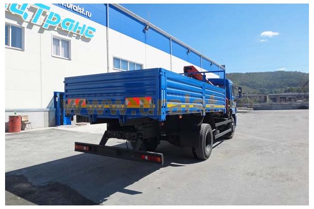 Бортовой с КМУ PK 10000A УСТ 54531 Камаз 43253