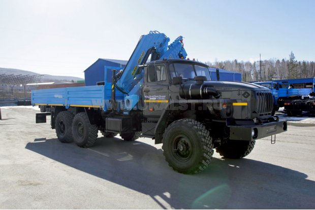 Бортовой с КМУ ИМ-240-04 УСТ 5453 Урал 4320-1951-60