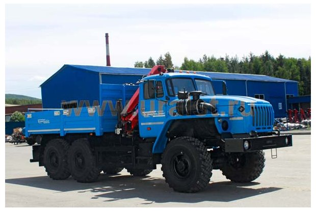 Бортовой с КМУ РК-4501 УСТ 5453 Урал 5557-1151-60