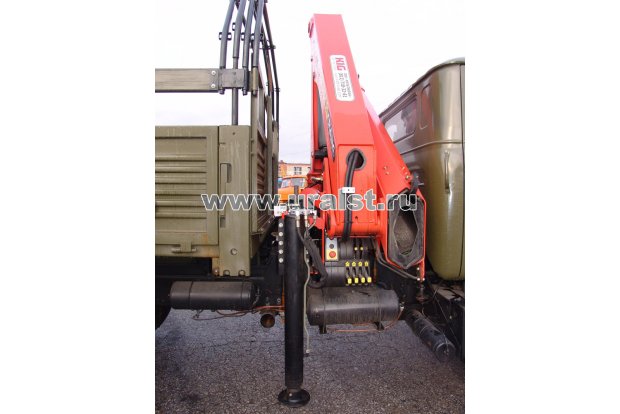 Бортовой с КМУ PK-15500А УСТ 5453 Урал 4320-1951-60