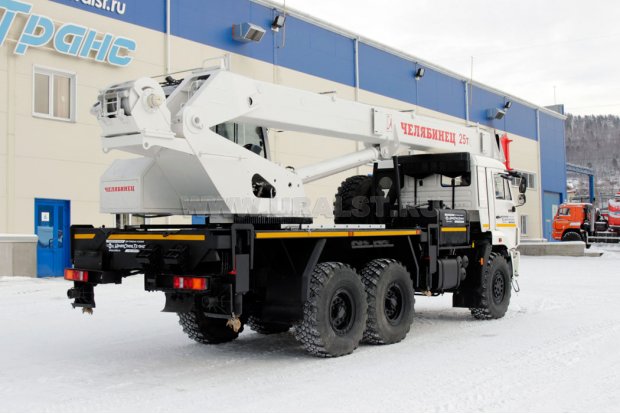 Автокран КС-45721 25 тн "Челябинец" сп.м., Камаз 43118