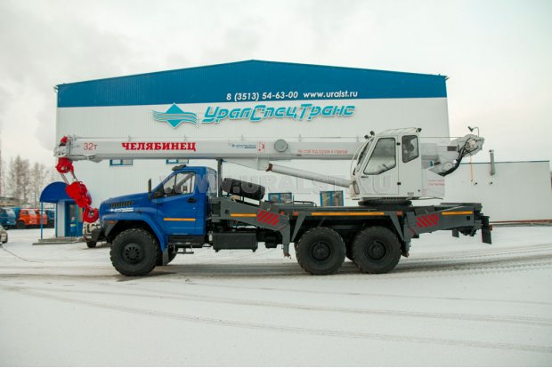 Автокран КС 55733-26 "Челябинец" Урал 4320-74Е5 NEXT