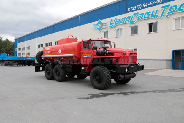 Автотопливозаправщик АТЗ-11Б УСТ 5453 Урал 5557-1151-72 доработка под ДОПОГ