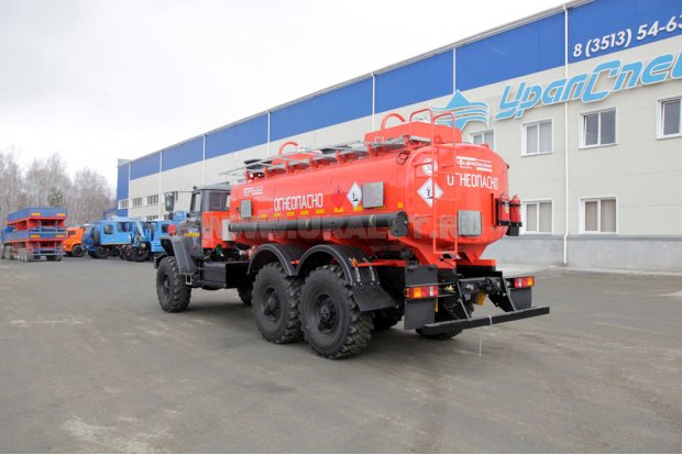 Автотопливозаправщик АТЗ-11-2 УСТ 5453 Урал 4320-1951-60 доработка под ДОПОГ
