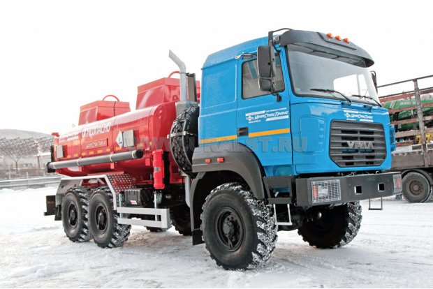 Топливозаправщик АТЗ-11-2Б УСТ-5453 на шасси Урал 5557-80М