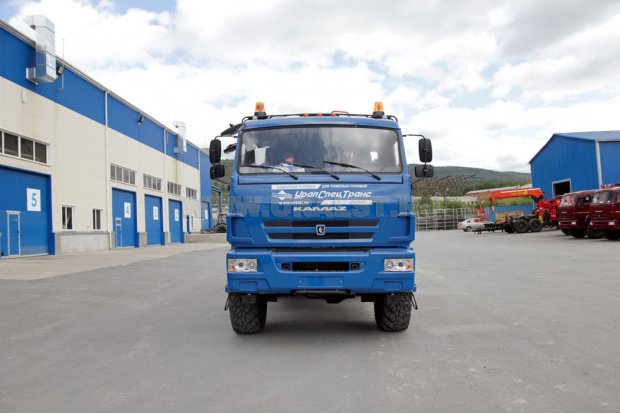 Автоцистерна вакуумная для нефтепродуктов АКН-11-ОД PNR УСТ 5453 Камаз 43118-50 сп.м., доработка под ДОПОГ