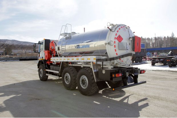 Автоцистерна АКН-11-ОД ВК УСТ-5453 на шасси IVECO-AMT Карго(CARGO)