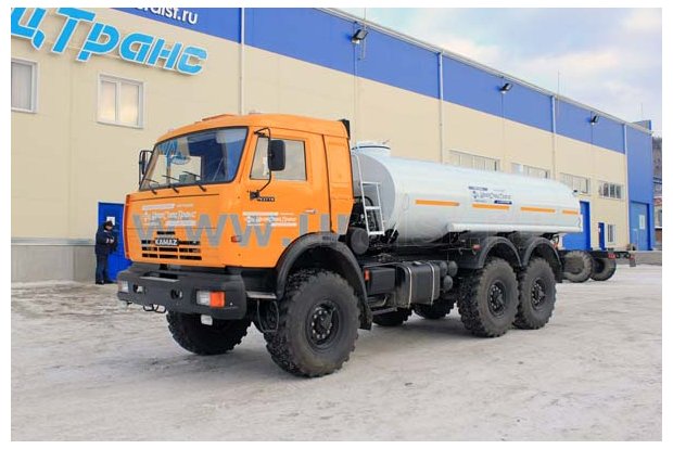 АЦПТ-9,5П нерж/ЛКП нас. сп.м. КАМАЗ 43118