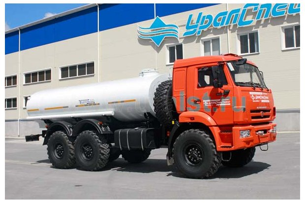 АЦПТ-9,5Т с насосом, подогревом насосного отсека ТЭН, Камаз 43118, сп.м.