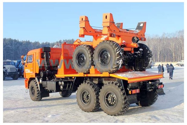 Трубоплетевозный тягач Камаз 43118-50