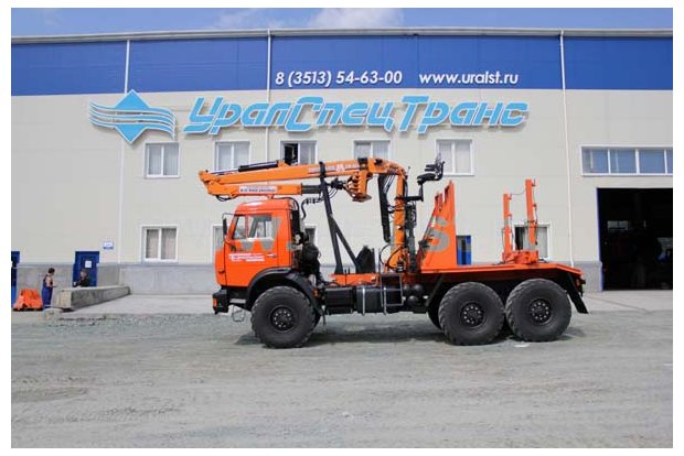 Лесовоз с ГМ СФ-65С Камаз 43118-50