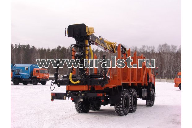 Сортиментовоз ГМ ОМТЛ97 Камаз 43118
