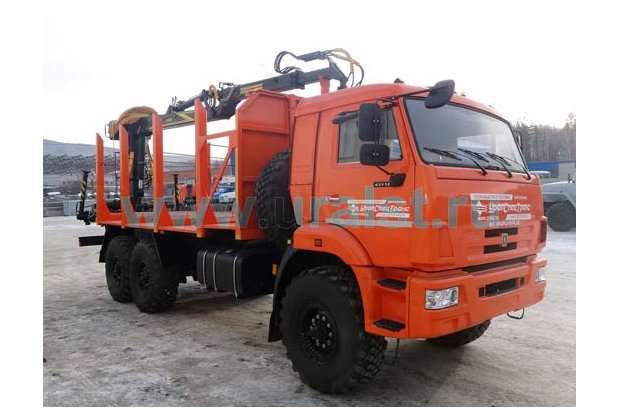 Сортиментовоз с ОМТЛ97 Камаз 43118-50 ГМ задний свес