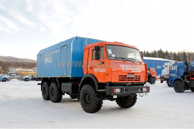 ППУА 1600/100 Камаз 43118-10 спальное место